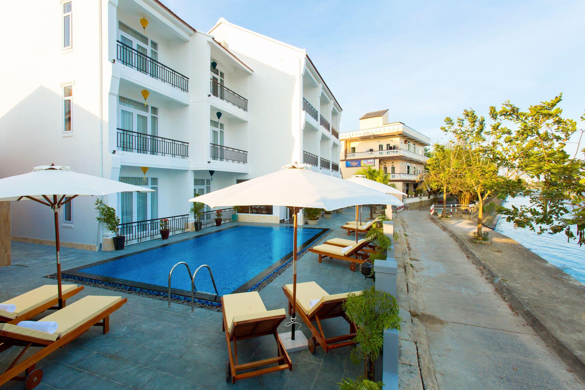 Riverside White House Hotel Hoi An Exteriör bild