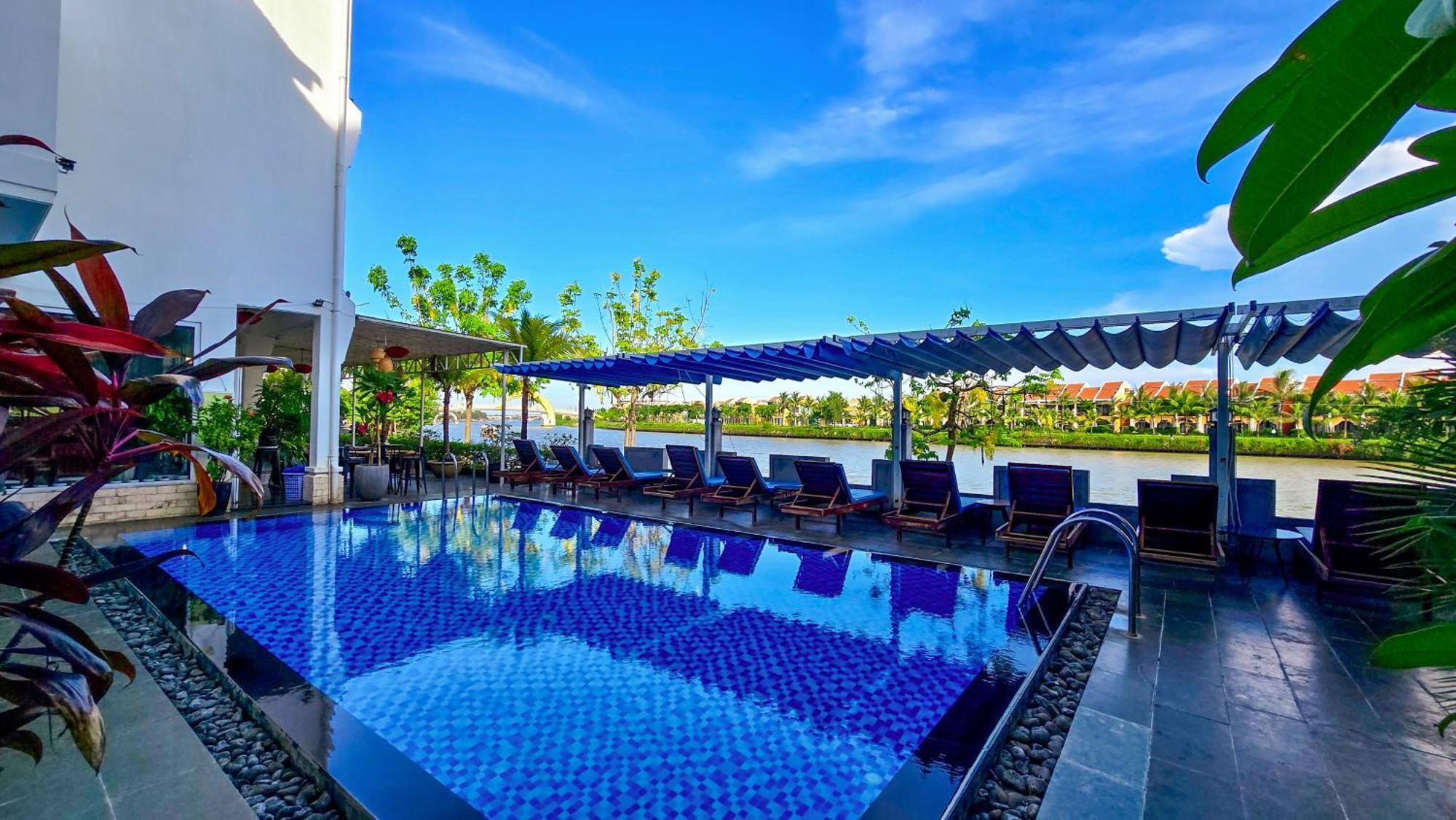 Riverside White House Hotel Hoi An Exteriör bild